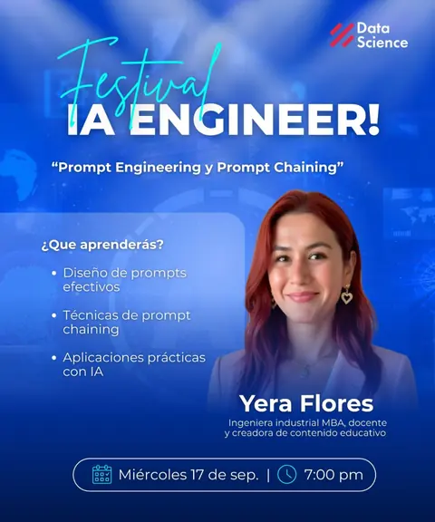 Cartel del evento Festival IA Engineer