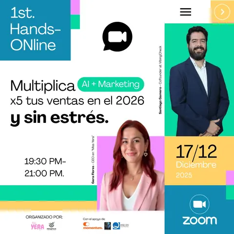 Cartel del evento Hands On 2025