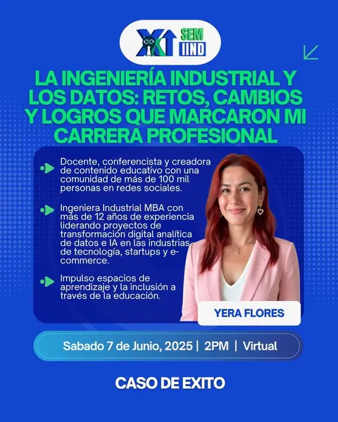 Cartel del evento SEMIIND PUCP 2025