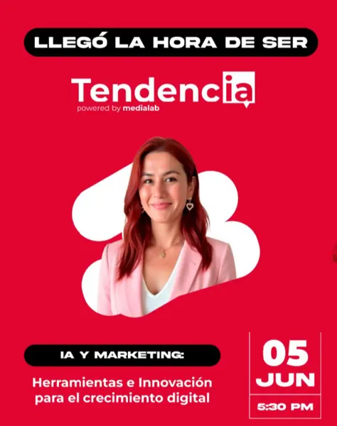 Cartel del evento Tendencia Medialab 2025