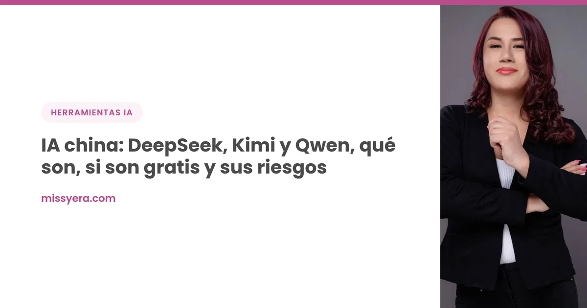 IA china: DeepSeek, Kimi y Qwen, qué son, si son gratis y sus riesgos