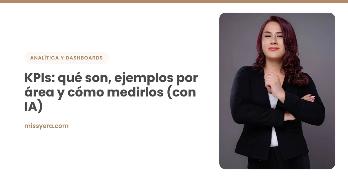 KPIs inteligentes con IA para tu negocio